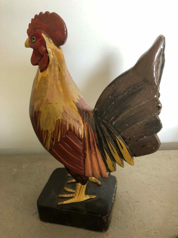 Coq en bois