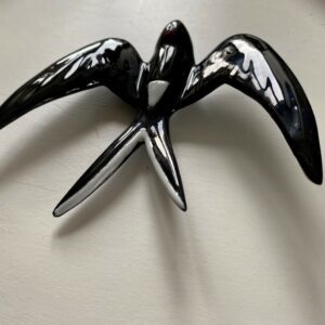 Hirondelle en porcelaine