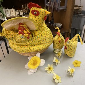 Corbeille à pain poule
