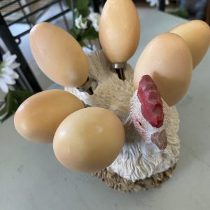 Poule en céramique