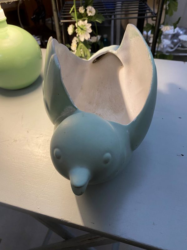Cache pot oiseau