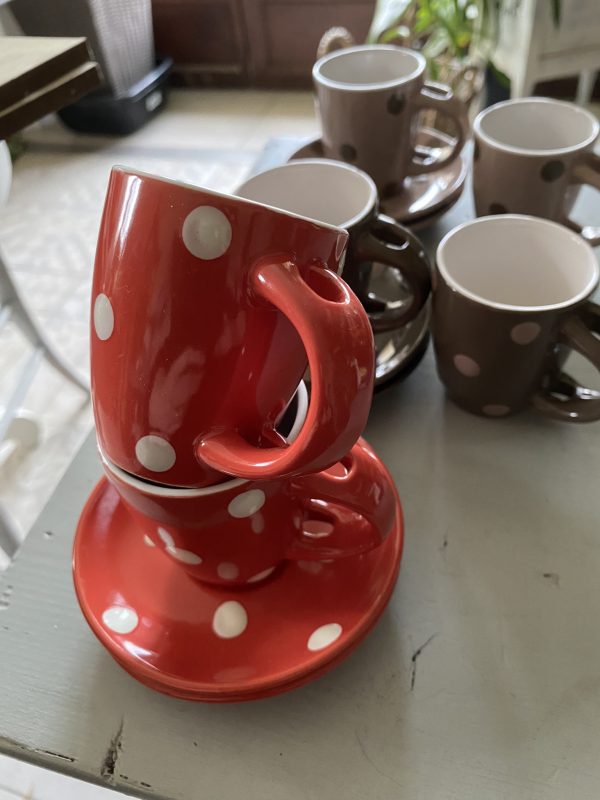 Service à café à pois – Image 2