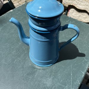 Cafetière bleue