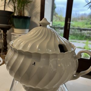 Soupière blanche
