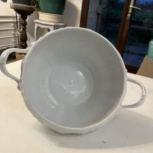Petite soupière blanche