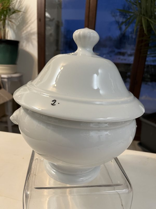 Soupière blanche