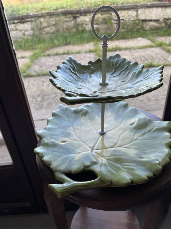 Feuilles présentoirs en céramique – Image 2