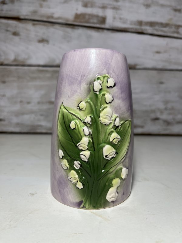 Petit vase en barbotine