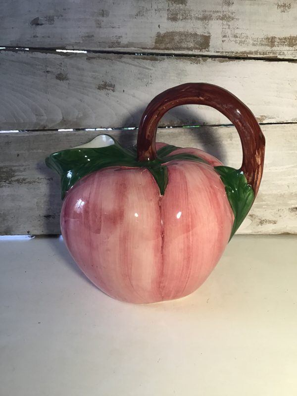Pichet pomme en barbotine